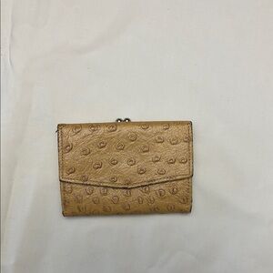 Tan Leather calf skin Wallet